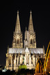 Cologne Cathedral in the night Cologne Cathedral in the night