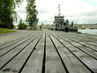 Old wooden pier