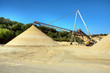 Carrière d'extraction de sable