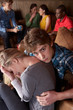 Worried young couple