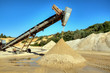 Carrière d'extraction de sable