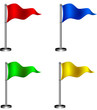 Vektor: Map flags Map flags