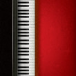 abstract music background with piano