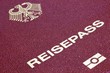 Foto: Reisepass DE Ausschnitt Schrift Reisepass DE Ausschnitt Schrift