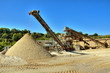 Carrière d'extraction de sable