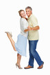 Couple having fun together
