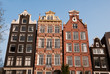 Foto: Historic houses on the canals of Amsterdam, Holland Historic houses on the canals of Amsterdam, Holland