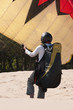 Parapentiste au départ