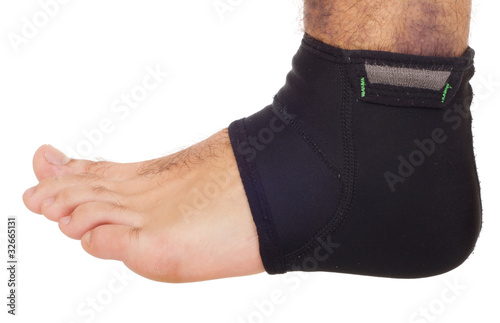 Photo: Ankle sprain support Ankle sprain support
