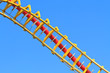Photo: Rollercoaster (against blue sky) Rollercoaster (against blue sky)