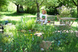 Gärtnerin im Garten