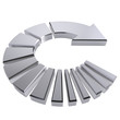 Chrome Circular Arrow