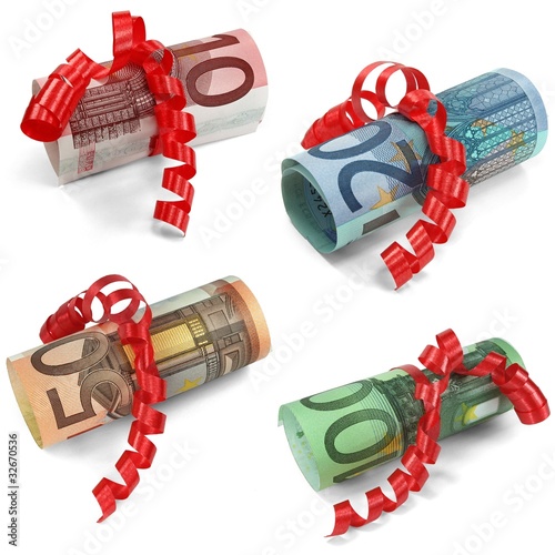 Photo: Eurogeschenke Set liegend Eurogeschenke Set liegend