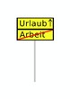 Urlaub u und Arbeit