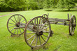 historic wooden wagon wheels