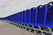 Photo: Caddies hypermarché Caddies hypermarché