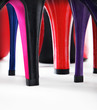 Heels of shoes
