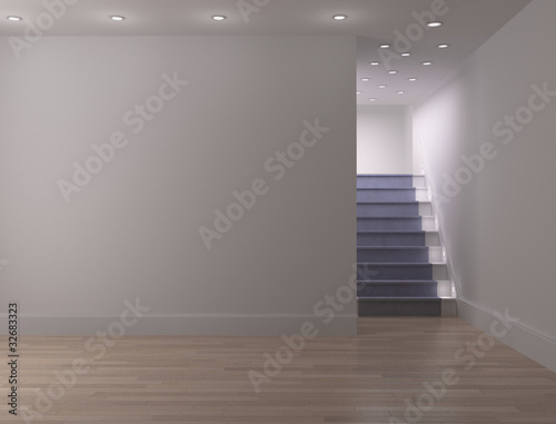 Foto: Interno vuoto con finestra Interno vuoto con finestra