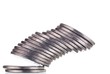Fnstable stack of silver coins