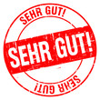 Stempel - Sehr Gut! (Freigestellt)