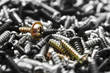 texture of the screws