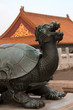Bronze turtle in Forbidden City. Beijing