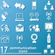Kommunikation Icons Kommunikation Icons