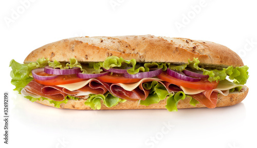 Photo: Long sandwich Long sandwich