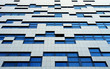 Modern building wall pattern