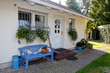 Garten im Sommer