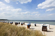 Strandkörbe an der Ostsee