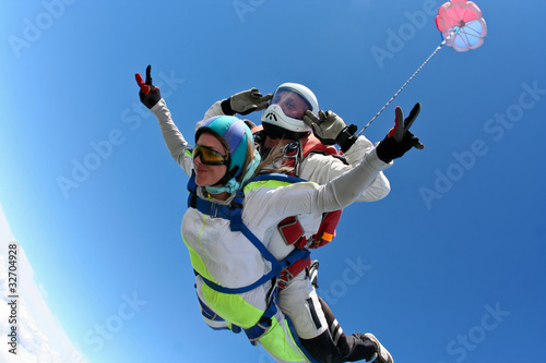Photo: Skydiving photo Skydiving photo