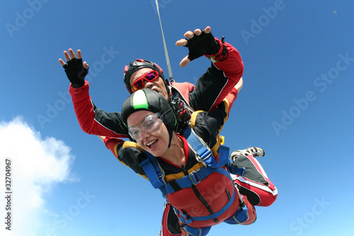 Photo: Skydiving photo Skydiving photo