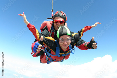 Photo: Skydiving photo Skydiving photo