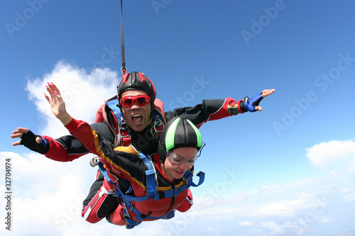 Photo: Skydiving photo Skydiving photo