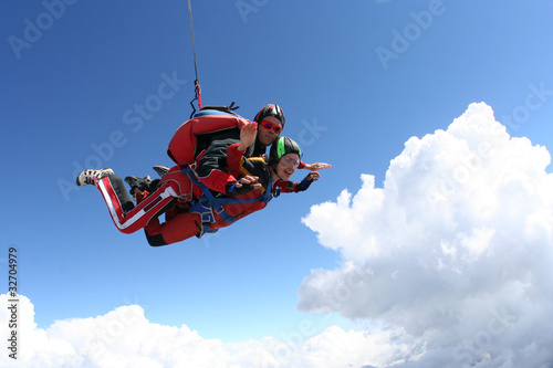 Photo: Skydiving photo Skydiving photo