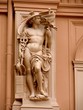 Sculpture of Mercury as architectural decoration Sculpture of Mercury as architectural decoration