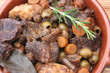 Bourguignon Polenta