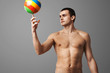 Man with ball