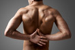 Male back