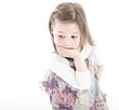 Foto: nachdenkliches Mädchen nachdenkliches Mädchen