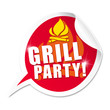 Grillparty! Button, Icon