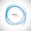 Blue Rings Background # Vector