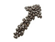 Coffee arrow as a direction Coffee arrow as a direction