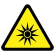 Optical Radiation Warning Sign