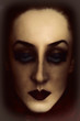 face of young woman