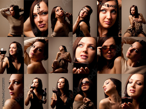 Photo: Collage of Sexy Woman Collage of Sexy Woman