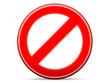 forbidden sign