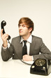 on phone