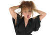 Frau flippig elegant modisch chic